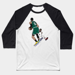 Jayson Tatum Crosses Over Paul George Baseball T-Shirt